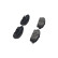 Brake Pad Set, disc brake KBP-1013 Kavo parts, Thumbnail 3