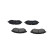 Brake Pad Set, disc brake KBP-1019 Kavo parts, Thumbnail 4