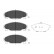 Brake Pad Set, disc brake KBP-1502 Kavo parts