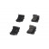 Brake Pad Set, disc brake KBP-1510 Kavo parts, Thumbnail 3