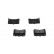 Brake Pad Set, disc brake KBP-1510 Kavo parts, Thumbnail 4