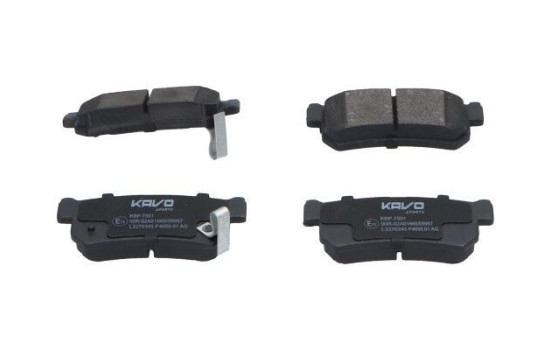 Brake Pad Set, disc brake KBP-1515 Kavo parts, Image 2