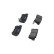 Brake Pad Set, disc brake KBP-1515 Kavo parts, Thumbnail 3