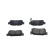 Brake Pad Set, disc brake KBP-1515 Kavo parts, Thumbnail 4