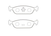 Brake Pad Set, disc brake KBP-1517 Kavo parts