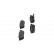 Brake Pad Set, disc brake KBP-2001 Kavo parts, Thumbnail 5