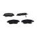 Brake Pad Set, disc brake KBP-2003 Kavo parts, Thumbnail 2