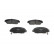 Brake Pad Set, disc brake KBP-2005 Kavo parts, Thumbnail 2