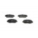 Brake Pad Set, disc brake KBP-2005 Kavo parts, Thumbnail 4