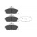 Brake Pad Set, disc brake KBP-2006 Kavo parts