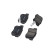 Brake Pad Set, disc brake KBP-2009 Kavo parts, Thumbnail 3