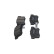 Brake Pad Set, disc brake KBP-2009 Kavo parts, Thumbnail 5