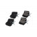 Brake Pad Set, disc brake KBP-2011 Kavo parts, Thumbnail 3