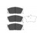 Brake Pad Set, disc brake KBP-2016 Kavo parts