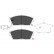 Brake Pad Set, disc brake KBP-2018 Kavo parts