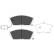 Brake Pad Set, disc brake KBP-2018 Kavo parts, Thumbnail 2