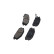 Brake Pad Set, disc brake KBP-2020 Kavo parts, Thumbnail 3
