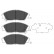 Brake Pad Set, disc brake KBP-2022 Kavo parts, Thumbnail 2