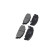 Brake Pad Set, disc brake KBP-2024 Kavo parts, Thumbnail 3