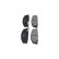 Brake Pad Set, disc brake KBP-2024 Kavo parts, Thumbnail 5