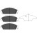 Brake Pad Set, disc brake KBP-2025 Kavo parts