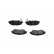 Brake Pad Set, disc brake KBP-2026 Kavo parts, Thumbnail 4