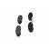 Brake Pad Set, disc brake KBP-2026 Kavo parts, Thumbnail 5