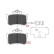 Brake Pad Set, disc brake KBP-2028 Kavo parts