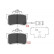 Brake Pad Set, disc brake KBP-2028 Kavo parts, Thumbnail 2