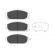 Brake Pad Set, disc brake KBP-2030 Kavo parts
