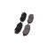 Brake Pad Set, disc brake KBP-2034 Kavo parts, Thumbnail 3