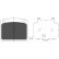 Brake Pad Set, disc brake KBP-2038 Kavo parts, Thumbnail 2