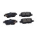 Brake Pad Set, disc brake KBP-2040 Kavo parts, Thumbnail 2
