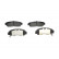 Brake Pad Set, disc brake KBP-2047 Kavo parts, Thumbnail 2