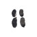 Brake Pad Set, disc brake KBP-2053 Kavo parts, Thumbnail 5