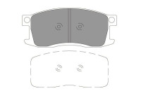 Brake Pad Set, disc brake KBP-2054 Kavo parts