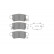 Brake Pad Set, disc brake KBP-2057 Kavo parts, Thumbnail 2