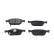 Brake Pad Set, disc brake KBP-2067 Kavo parts