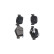Brake Pad Set, disc brake KBP-2067 Kavo parts, Thumbnail 4