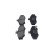 Brake Pad Set, disc brake KBP-3002 Kavo parts, Thumbnail 5