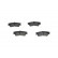 Brake Pad Set, disc brake KBP-3004 Kavo parts, Thumbnail 4