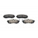 Brake Pad Set, disc brake KBP-3006 Kavo parts, Thumbnail 2