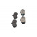 Brake Pad Set, disc brake KBP-3006 Kavo parts, Thumbnail 5