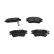 Brake Pad Set, disc brake KBP-3009 Kavo parts, Thumbnail 2