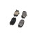 Brake Pad Set, disc brake KBP-3020 Kavo parts, Thumbnail 3