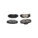 Brake Pad Set, disc brake KBP-3020 Kavo parts, Thumbnail 4