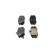 Brake Pad Set, disc brake KBP-3020 Kavo parts, Thumbnail 5