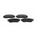 Brake Pad Set, disc brake KBP-3021 Kavo parts, Thumbnail 2