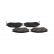 Brake Pad Set, disc brake KBP-3021 Kavo parts, Thumbnail 4