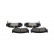 Brake Pad Set, disc brake KBP-3024 Kavo parts, Thumbnail 4